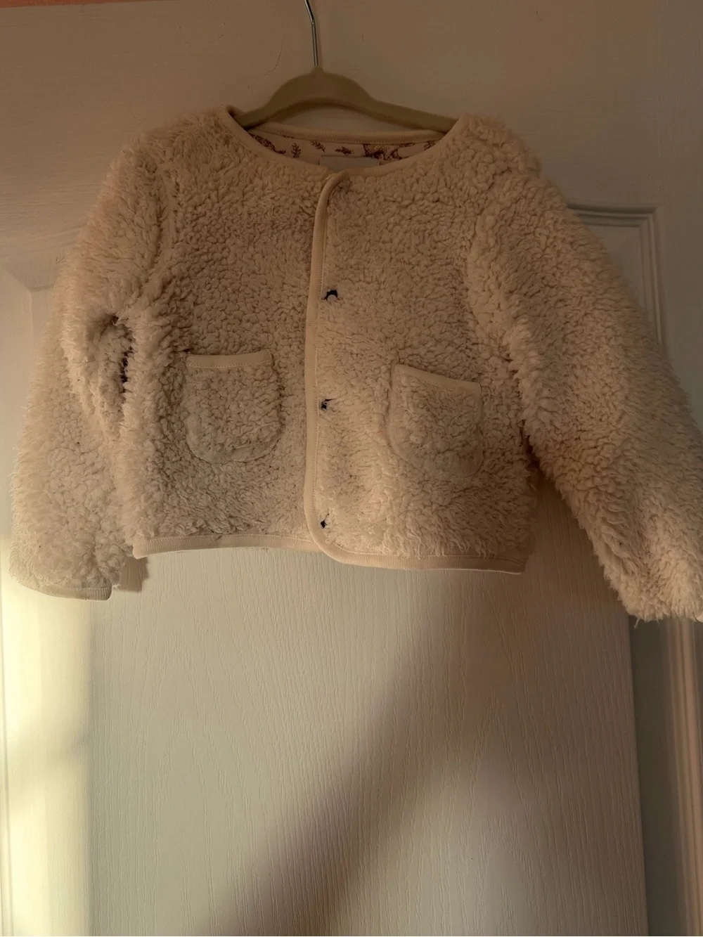 Janie and Jack Sherpa Reversible Jacket
